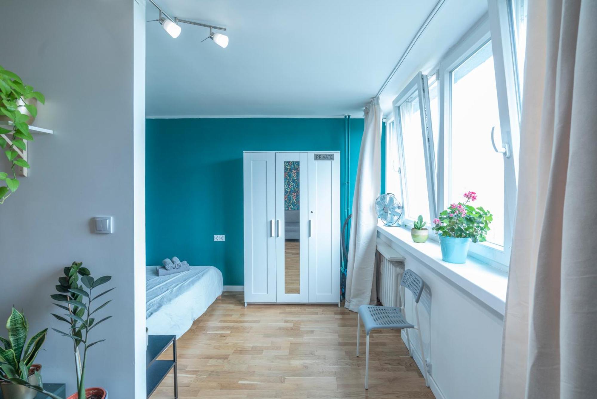 Green Studio In The City Center Of Wrocław Extérieur photo