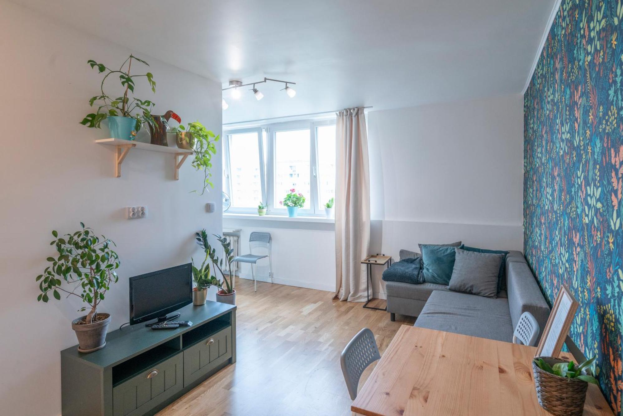 Green Studio In The City Center Of Wrocław Extérieur photo