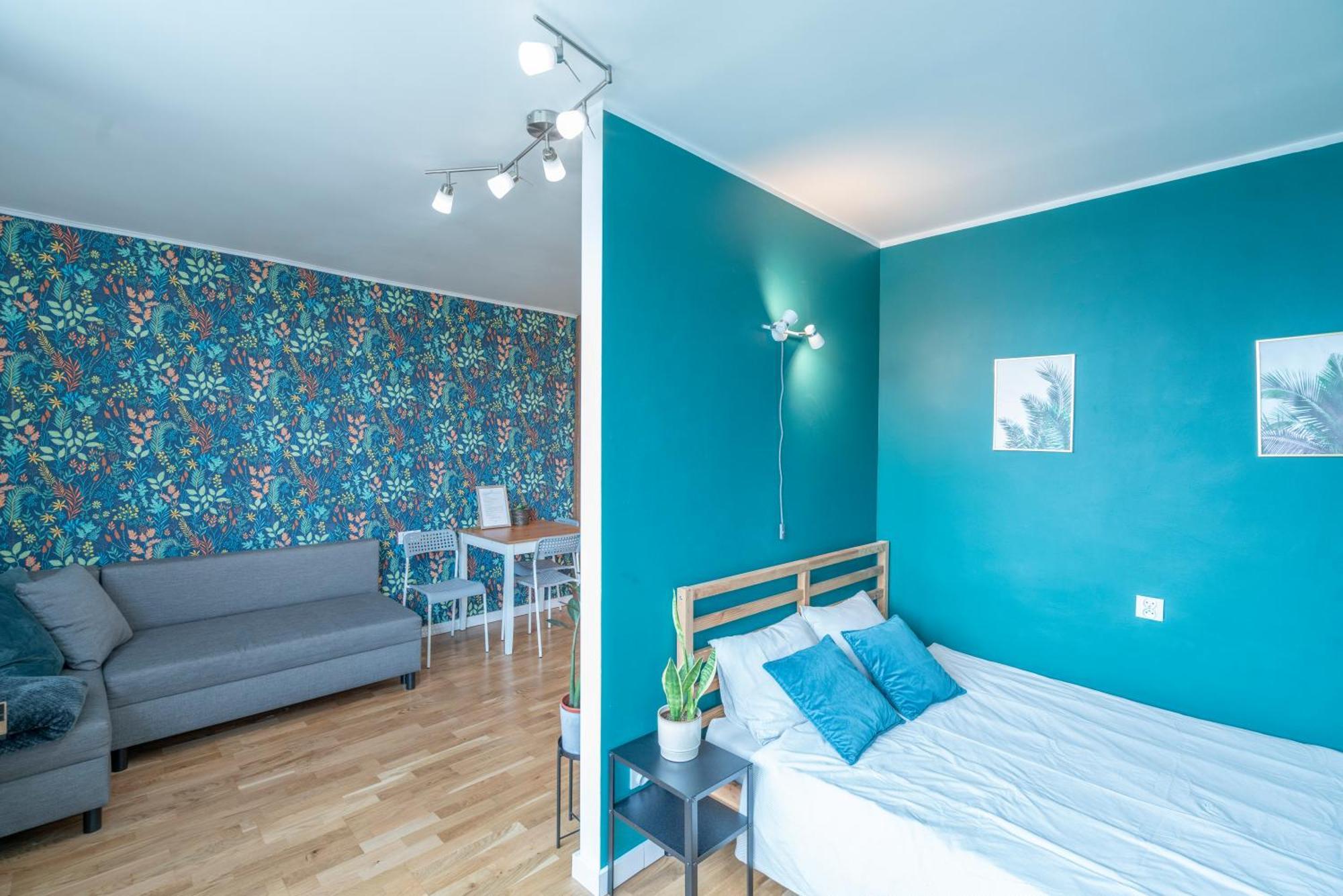 Green Studio In The City Center Of Wrocław Extérieur photo